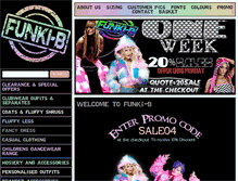 Tablet Screenshot of funki-b.com